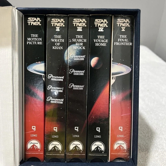 Star Trek The Movies 25th Anniversary Collection VHS 5 Films - Picture 3 of 5